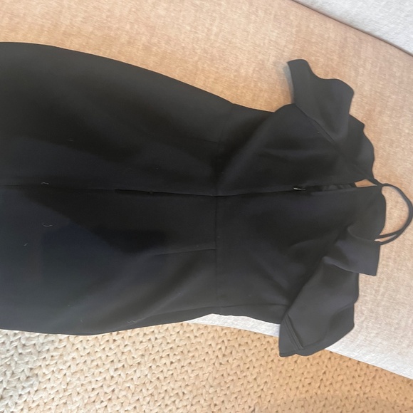 BCBGeneration Womens Asymmetric Ruffle Halter Dress Sleeveless Dress - Picture 10 of 11